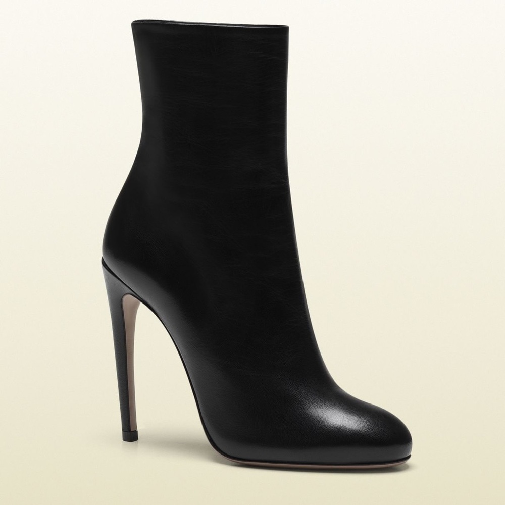 Gucci | Black Heeled Booties